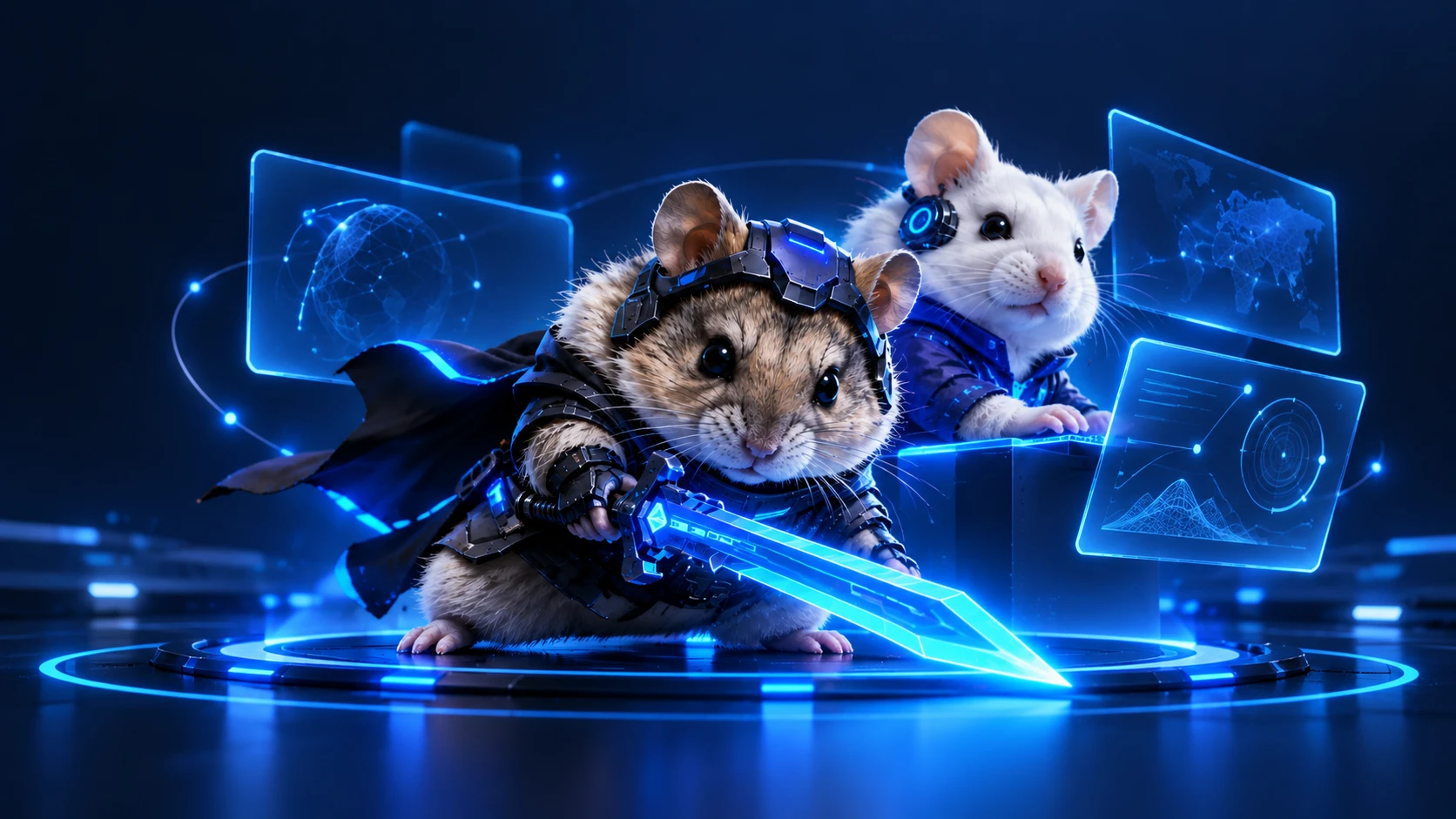 Hámster guerrero de GamsterAPK analizando un paquete APK